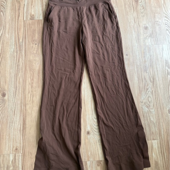 Athleta Brown Wide-Leg Pants - Picture 2 of 9